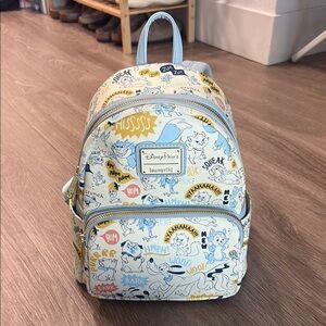 Disney Parks Loungefly Backpack - Disney animal pattern